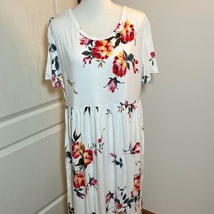 Women’s 3xl Floral Maxi dress VIISHOW NWT